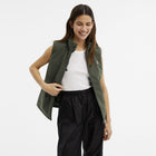 NS40 Reversible Vest-Clover Green- Women